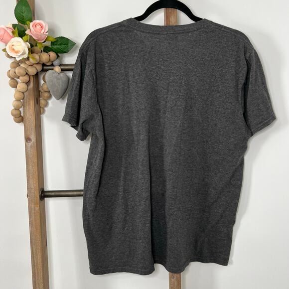 Save Ferris Gray Mens Short Sleeve T Shirt Size Large - Picture 4 of 6